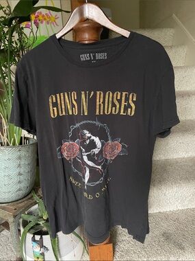 Guns N' roses Black Graphic Band Tee - Sweet Child O' Mine
